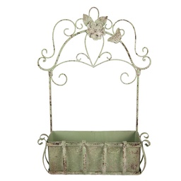 [5Y1411] Pflanzenhalter Grün Braun 44x15x58 cm
