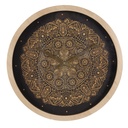 Wall Clock Black Ø 50x6 cm / 1xAA