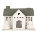 Decorazione Casa Bianco Verde 31x23x32 cm