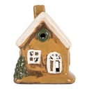 Dekoration Haus Braun Beige 9x7x11 cm