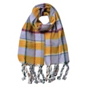 Foulard Donna Giallo Viola 50x200 cm