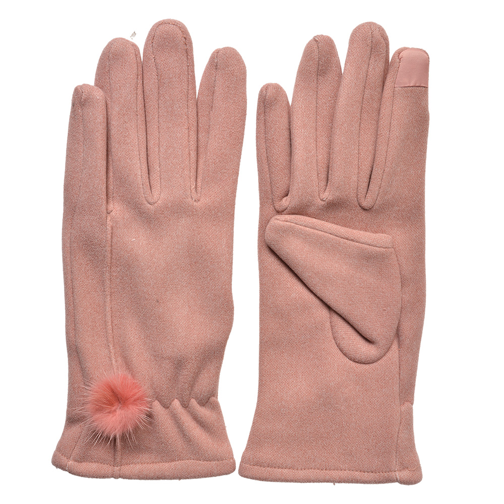 Gants d'hiver Rose 9x23 cm