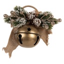 Décoration Cloche Coleur Or 16x7x13 cm