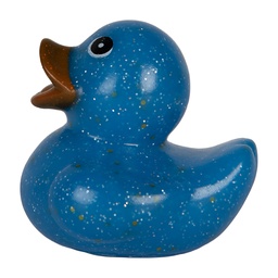 [66342BL] Dekorativer Badeente Blau 6x6x6 cm