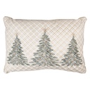 Cuscino imbottito Beige Verde 50x35x4 cm