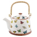 Teekanne mit Sieb Mehrfarbig 18x14x12 cm / 700 ml