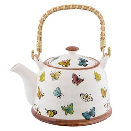 [6CETE0025] Théière avec filtre Multicouleur 18x14x12 cm / 700 ml