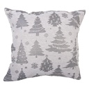 Cushion filled Beige Grey 44x44x4 cm