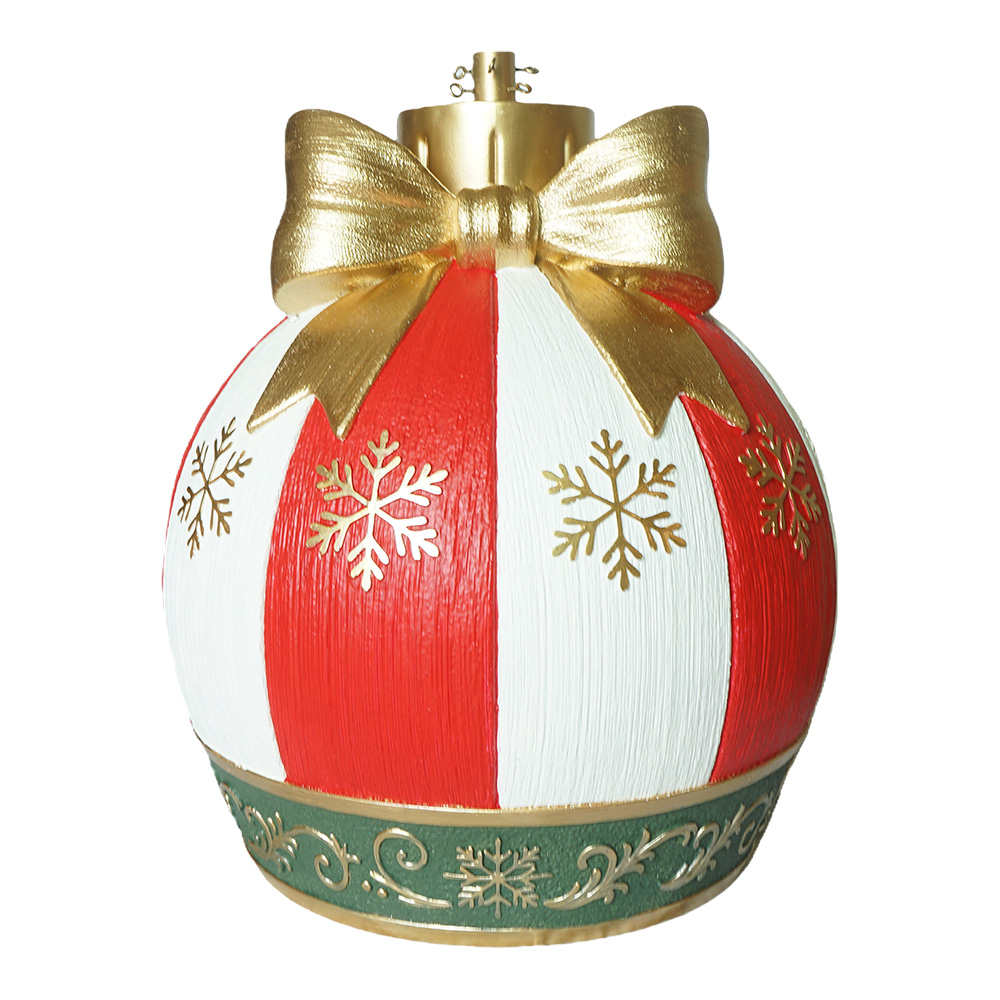 Supporto per l'albero di Natale Rosso Bianco Ø 60x70 cm