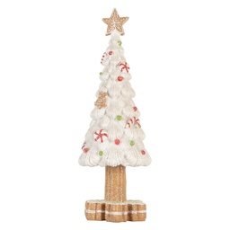 [6PR5860] Decoratie kerstboom Ø 12x33 cm