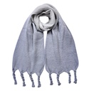 Foulard femme Gris 32x220 cm