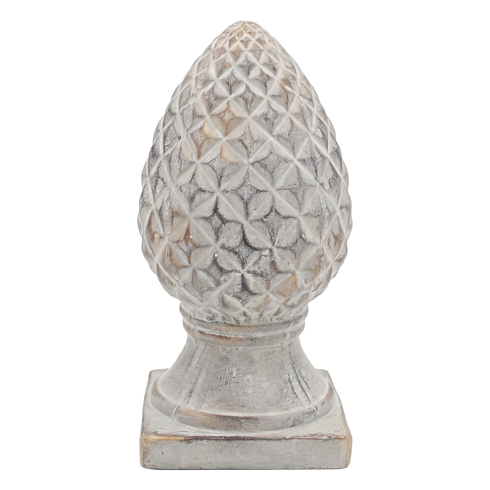 Decorazione Ornamento Grigio Ø 14x28 cm