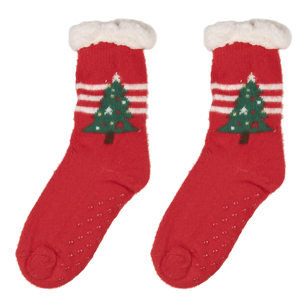 Socks Red White one size