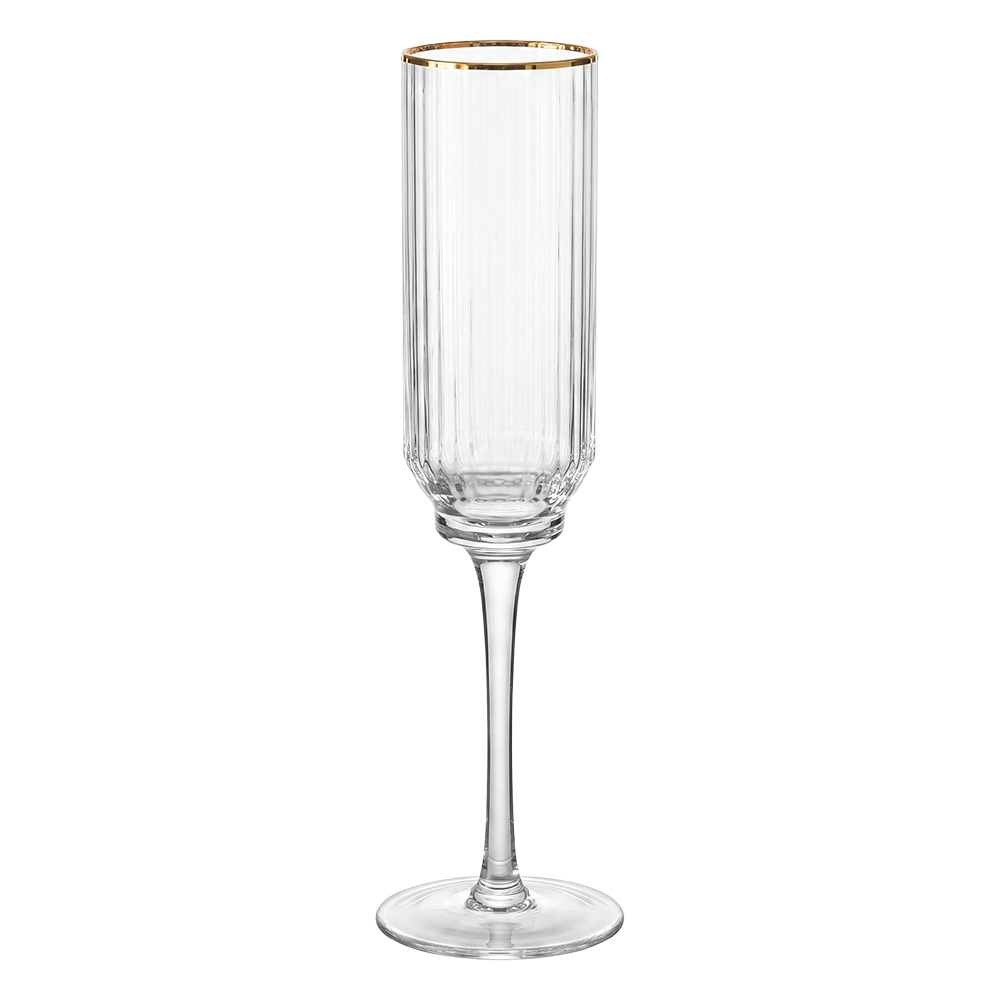 Champagne Glass Transparent Ø 5x25 cm / 150 ml