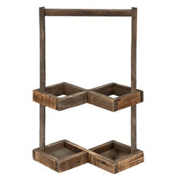 [6H2200] Flessenhouder 27x14x42 cm