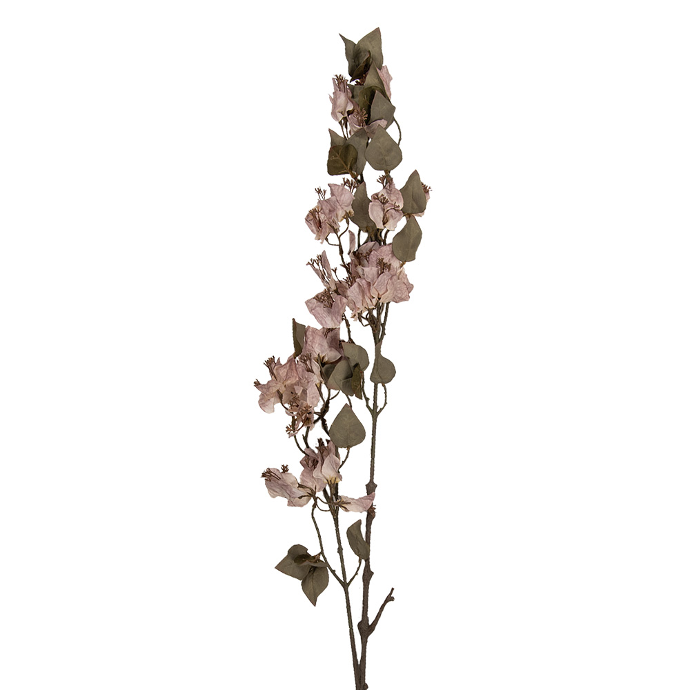 Decoratie tak met bloemen 12x15x110 cm