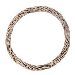[6RO0603XL] Decoration Ghirlanda Marrone Ø 50x5 cm