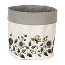 Cestino portapane Beige Verde Ø 15x16 cm
