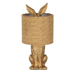 [6LMC0111GOY] Table Lamp Gold colored Yellow Ø 20x43 cm E27/max 1x60W