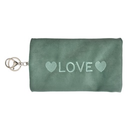 [JZTB0078] Toilettas 19x1x11 cm groen