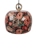 Lampada a Sospensione Verde Rosa Ø 26x25 cm E27/max 1x25W