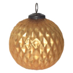[6GL3732] Boule de Noël Or Ø 10x10 cm