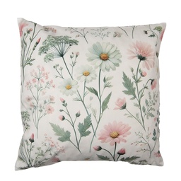 [KT021.441] Kissenhülle Beige Rosa 45x45 cm