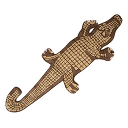 [FOR0020] Tapis Crocodile Marron 152x54x2 cm