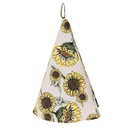 Torchon Jaune Beige Ø 80 cm