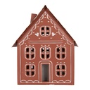 Décoration Maison avec LED Marron Blanc 27x19x32 cm / 3x AAA