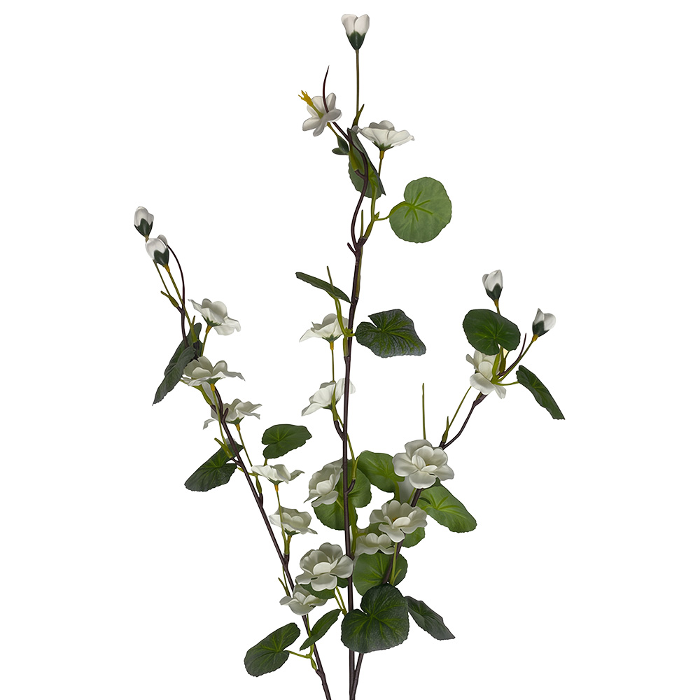 Clayre & Eef Kunstblume Weiß Kunststoff