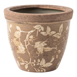 [6CE2444L] Decoratie bloempot Ø 18x15 cm