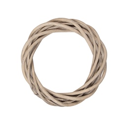 [6RO0603XXS] Decoration Ghirlanda Marrone Ø 10x2 cm