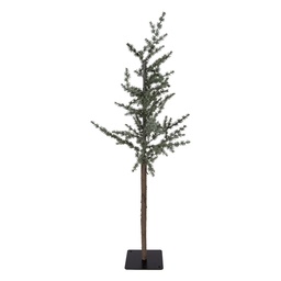 Clayre & Eef Decoratie Boom 30x30x90 cm Groen Kunststof