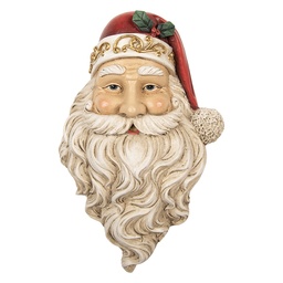 [6PR6451] Wanddecoratie kerstman 22x6x34 cm