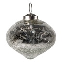 Boule de Noël Argent Ø 7x7 cm