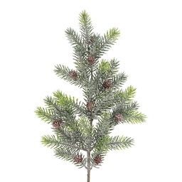 [5PL0359] Branche de décoration Vert 63 cm