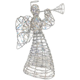 [66786] Decoratie engel met LED 22x8x30 cm / 3xAA