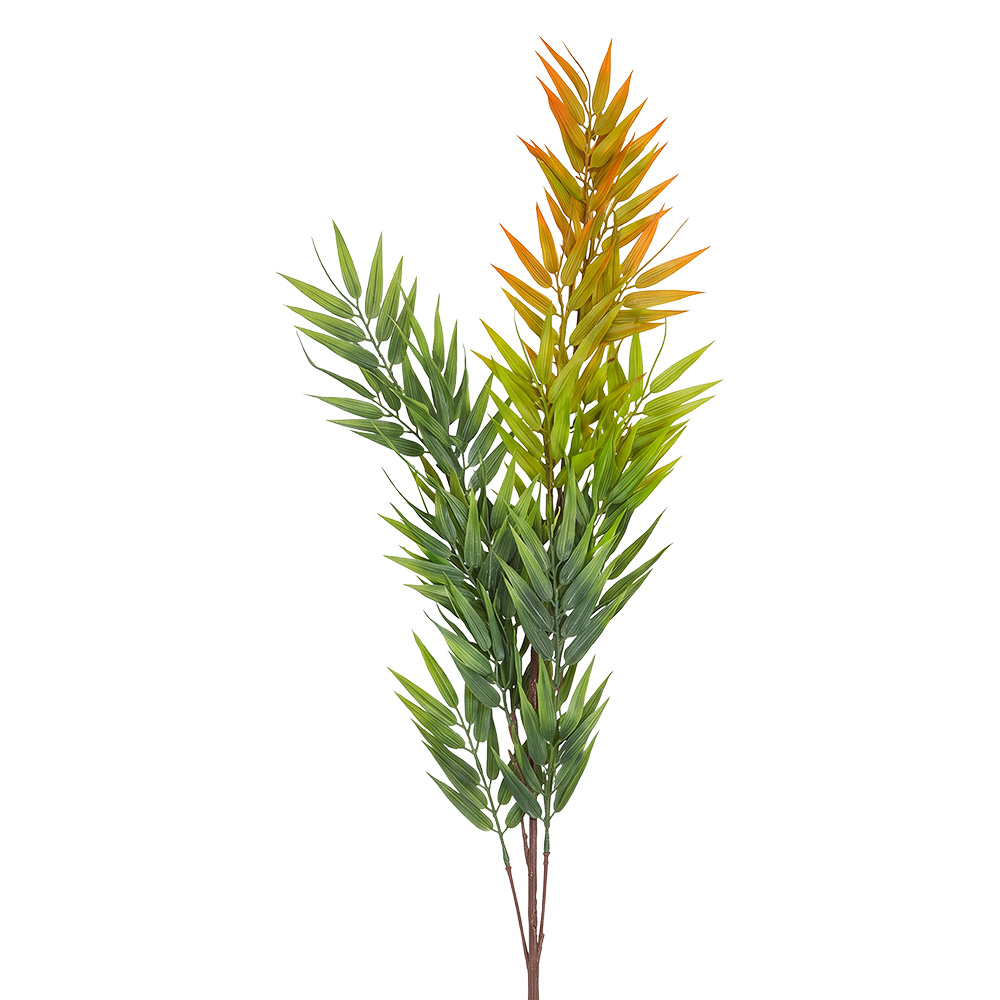 Decorative Artificial Branch Orange Green 70 cm