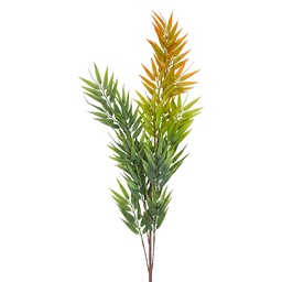 [5PL0353O] Branche de décoration Orange Vert 70 cm