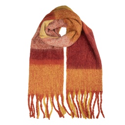 [JZSC0836R] Schal Damen Rot 50x210 cm