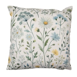 [KT021.442] Cushion Cover Beige Green 45x45 cm