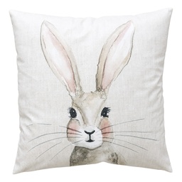 [RUB22-1V] Cuscino imbottito Beige Grigio 45x45x4 cm