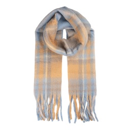 [JZSC0840LBL] Foulard Femme Bleu 50x210 cm