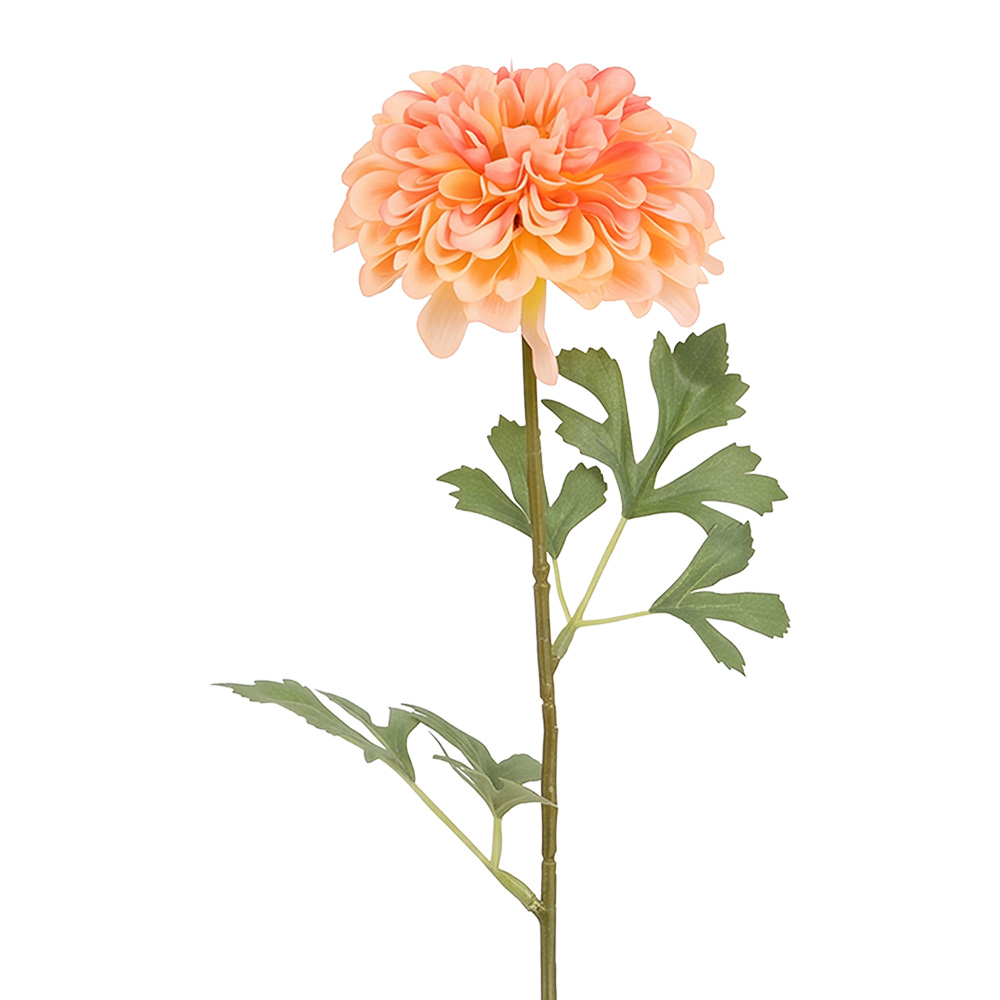 Branche de décoration avec fleurs Rose Vert 60 cm