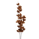Deko Ast mit Blumen Orange Braun 10x10x110 cm
