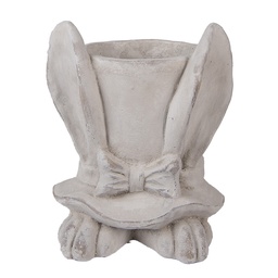 [6TE0553L] Vaso Porta Pianta Beige 20x20x25 cm