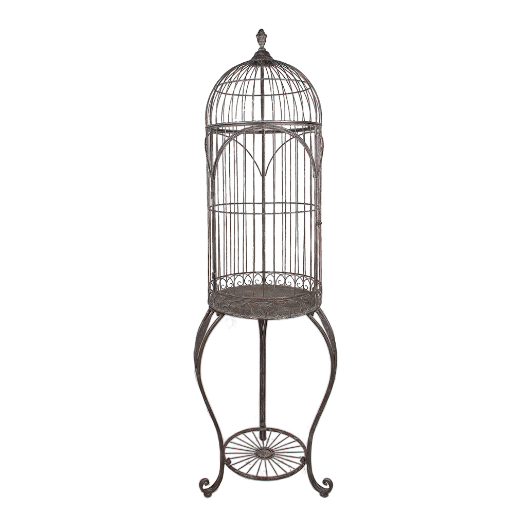 Vogelkäfig Deko Braun Ø 52x187 cm