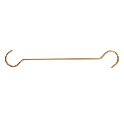 [6Y5965GO] Haken Goldfarbig 50x6x1 cm