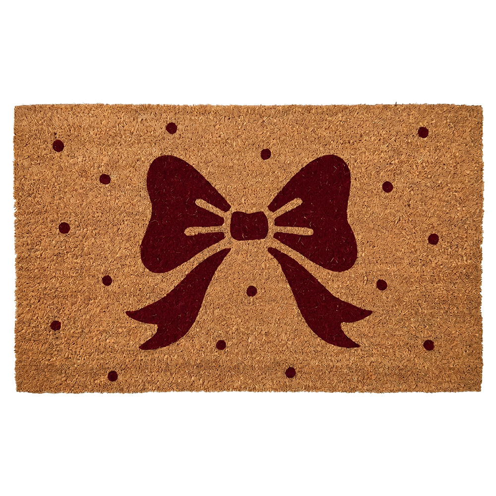 Türmatte Drinnen Braun Rot 75x45x1 cm